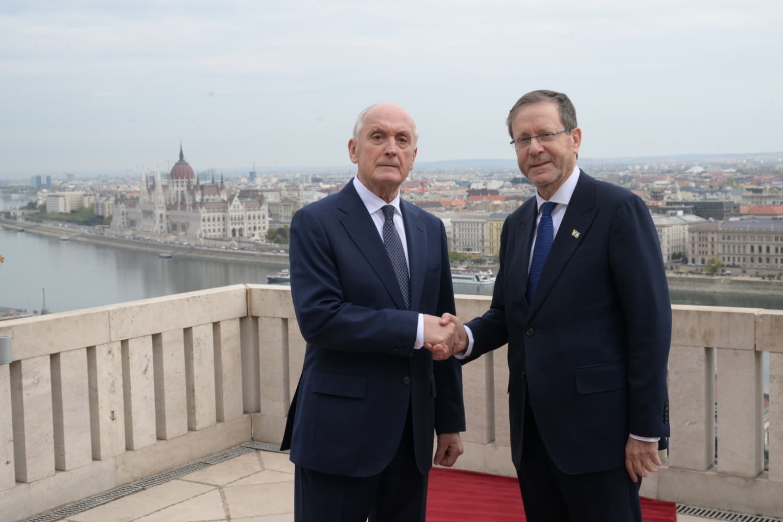 Hungary pledges stable ties with Israel as Herzog meets President Baka ...