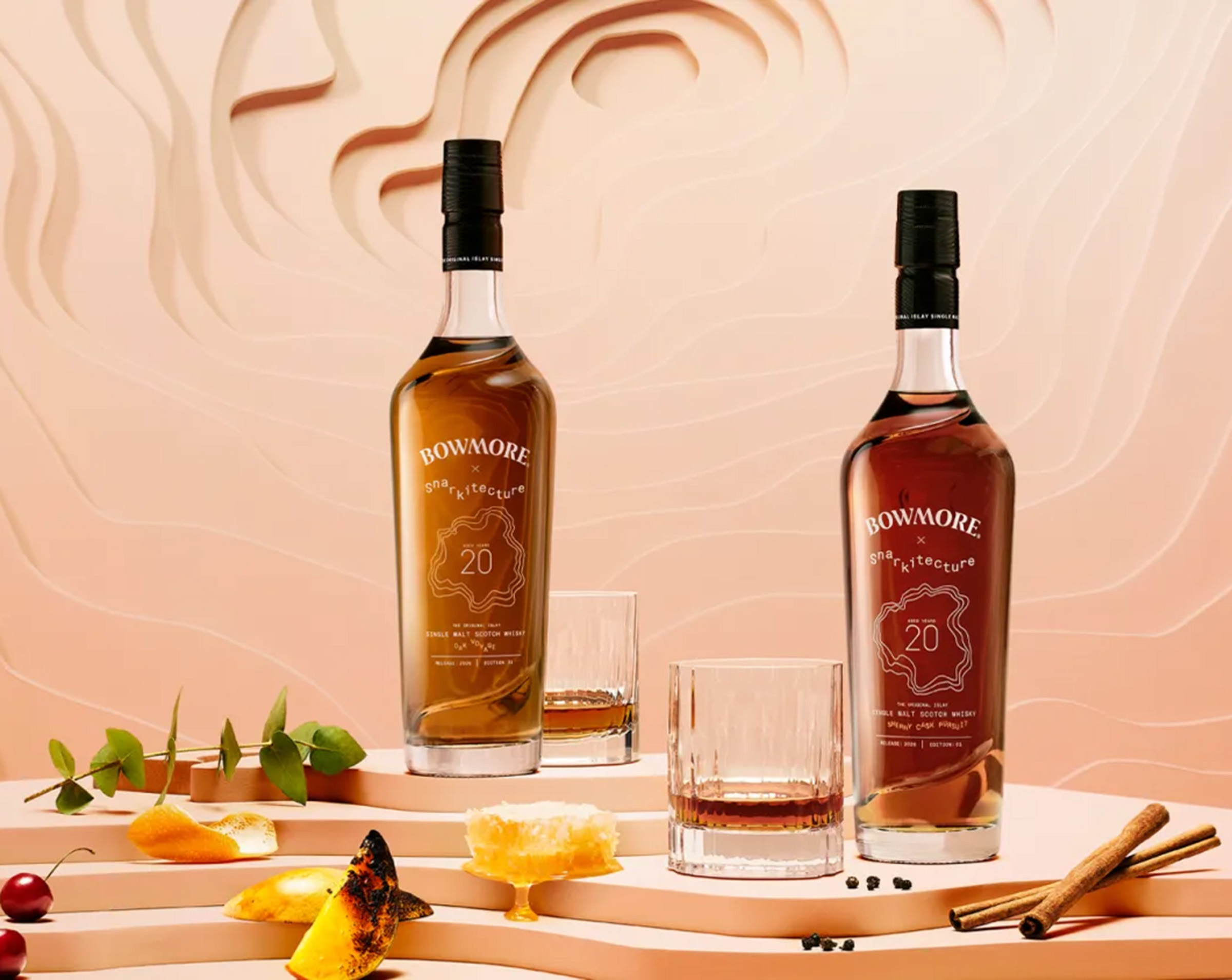 Bowmore launches 20-year-old scotch collection alongside NYC design ...