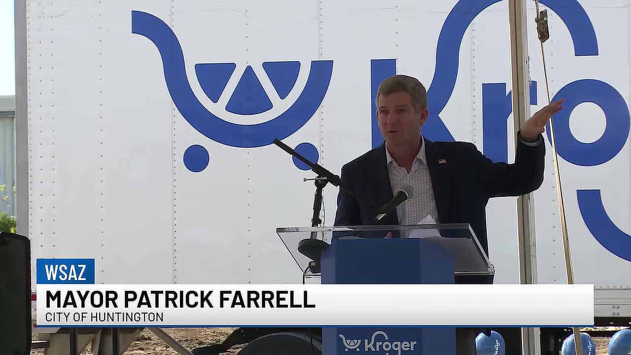 WSAZ+ | Groundbreaking ceremony for new Huntington Kroger Marketplace