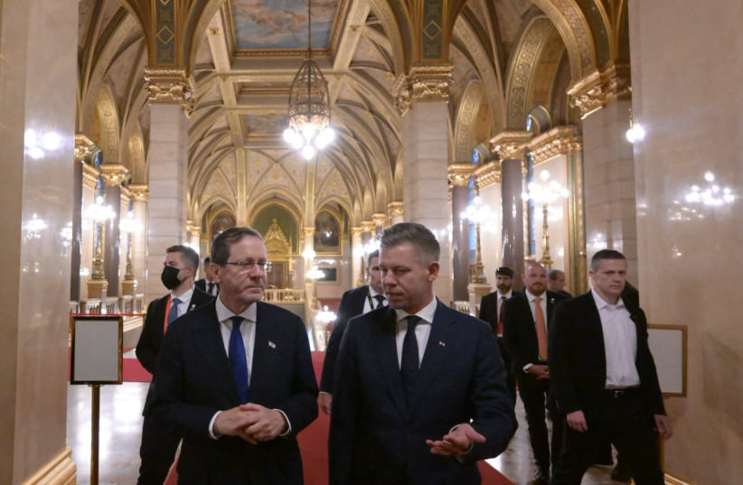 Hungary pledges stable ties with Israel as Herzog meets President Baka ...