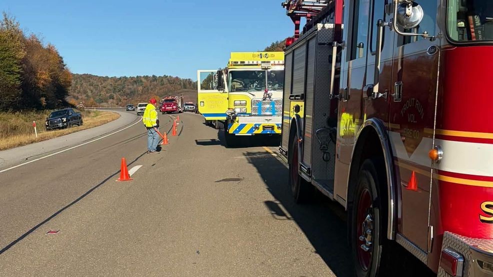 Crews use 400 feet of rope to rescue injured person 185 feet below I-99 ...