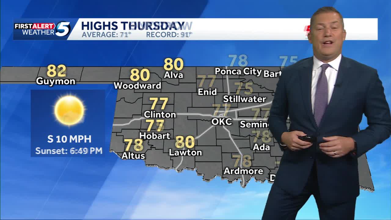 October 20, 2026: A wetter pattern returns