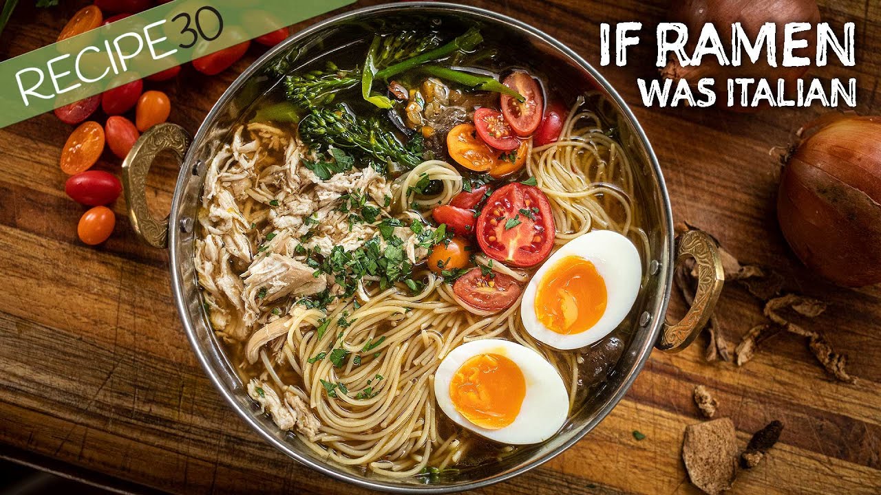 Imagine if ramen was an Italian dish!
