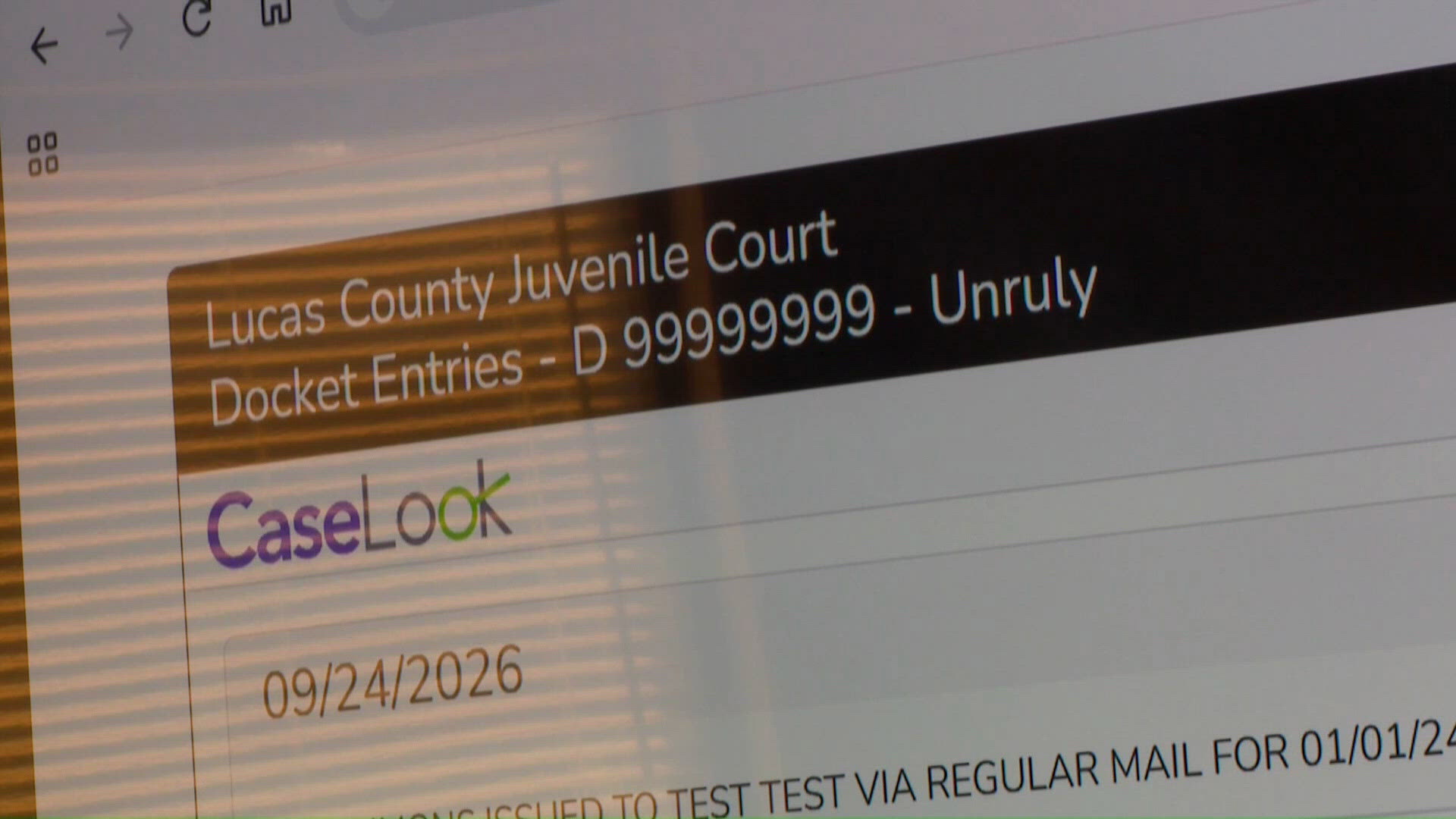 Lucas County Juvenile Court debuts CaseLook service to view dockets ...