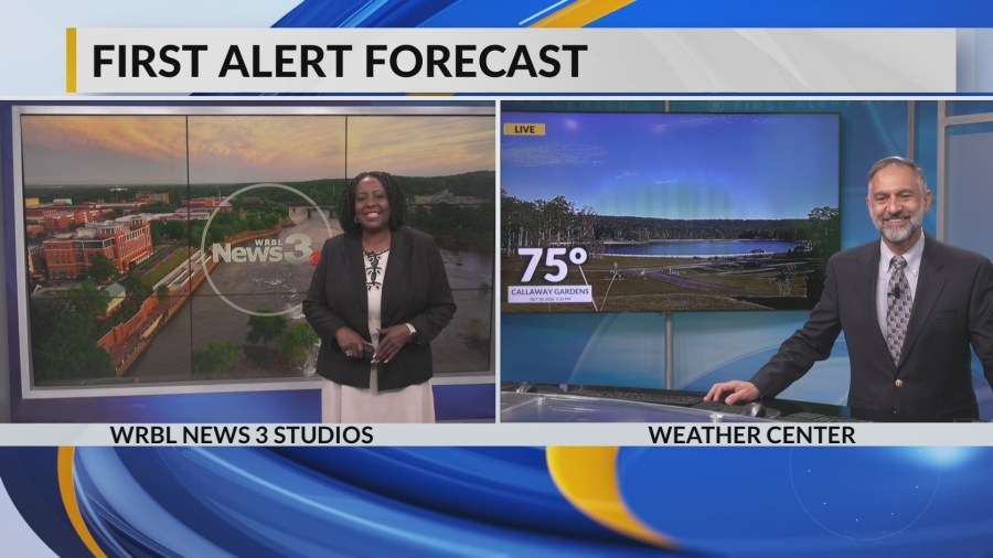 High pressure brings a comfortable stretch of fall weather