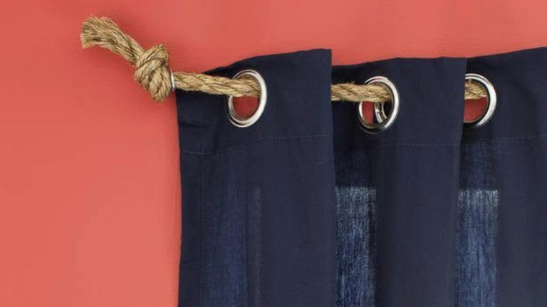 Say goodbye to traditional curtain rods: There's an easy DIY with a ...