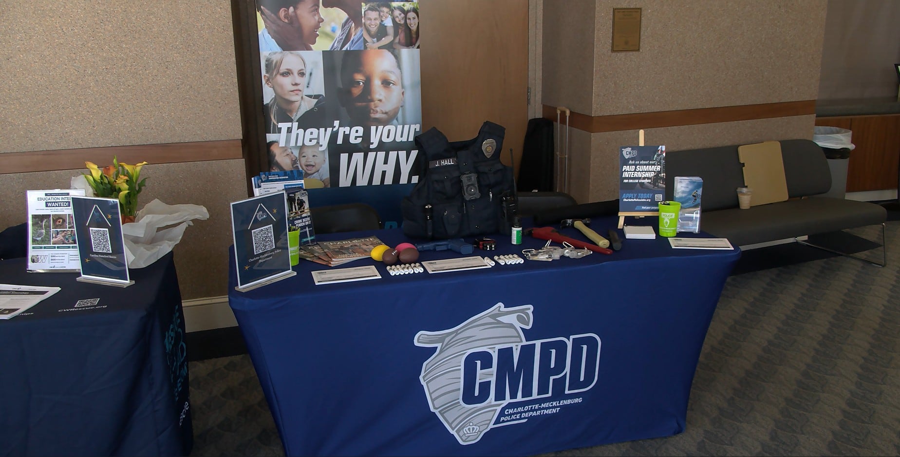 Charlotte-Mecklenburg police officers work to fill vacancies at college ...