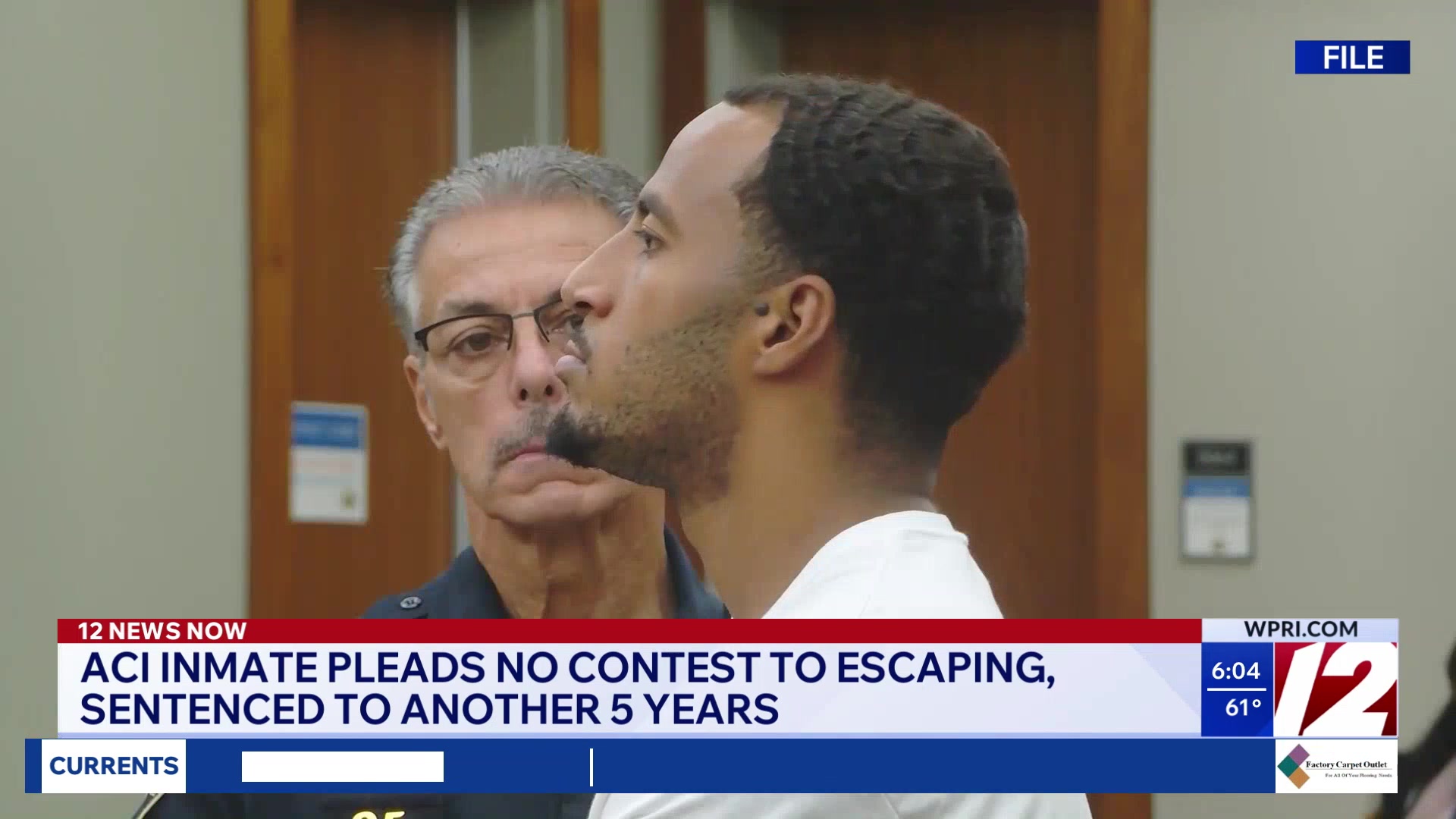 ACI inmate pleads no contest to escaping