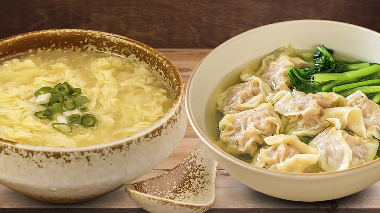 Egg drop vs wonton soup: What's the difference?