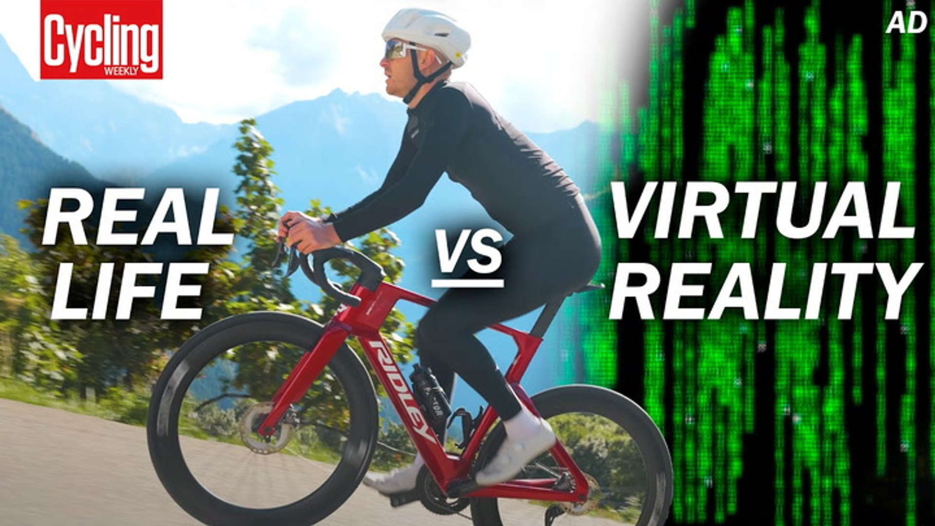 I raced myself up Alpe d'Huez and lost - real life vs virtual reality