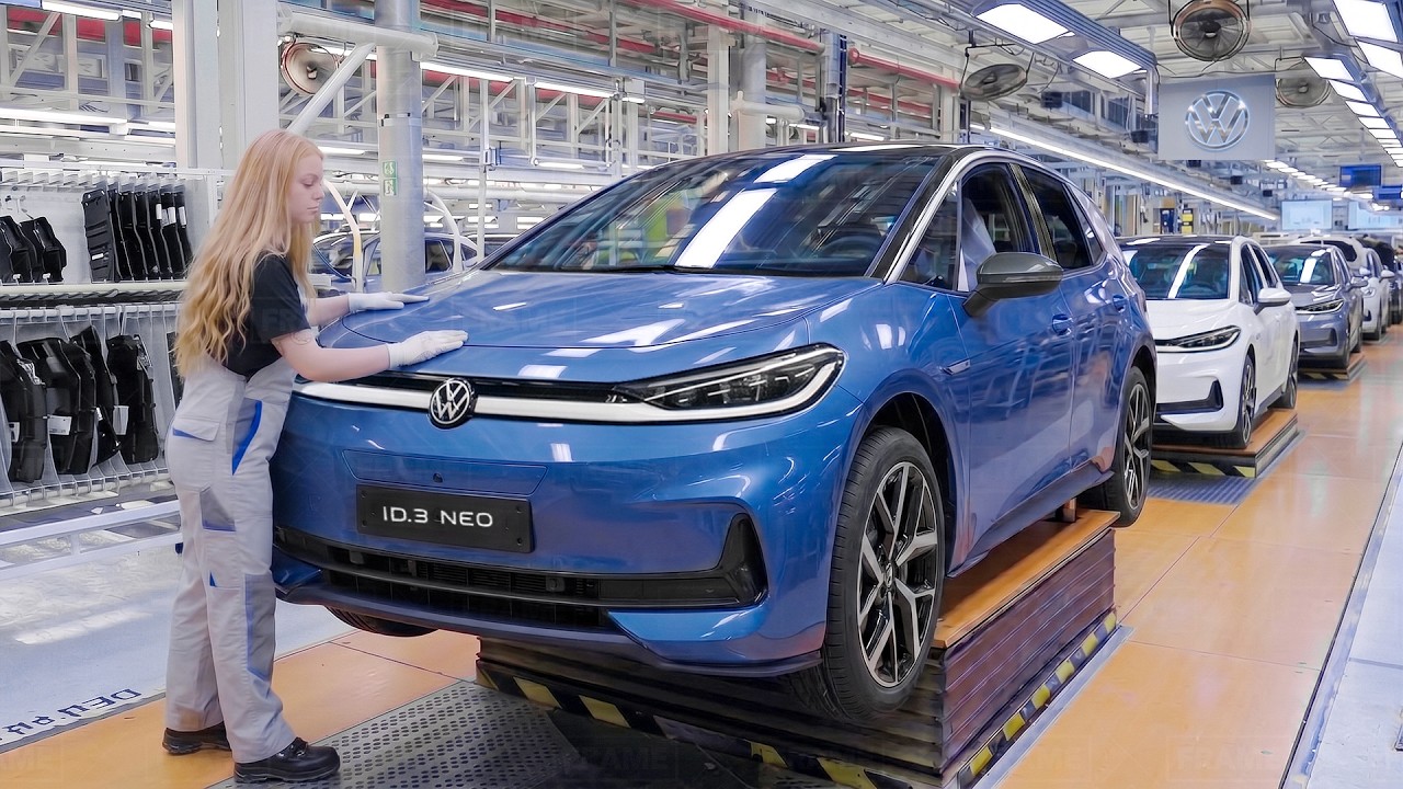 Inside massive factory producing the brand-new Volkswagen ID.3 Neo ...