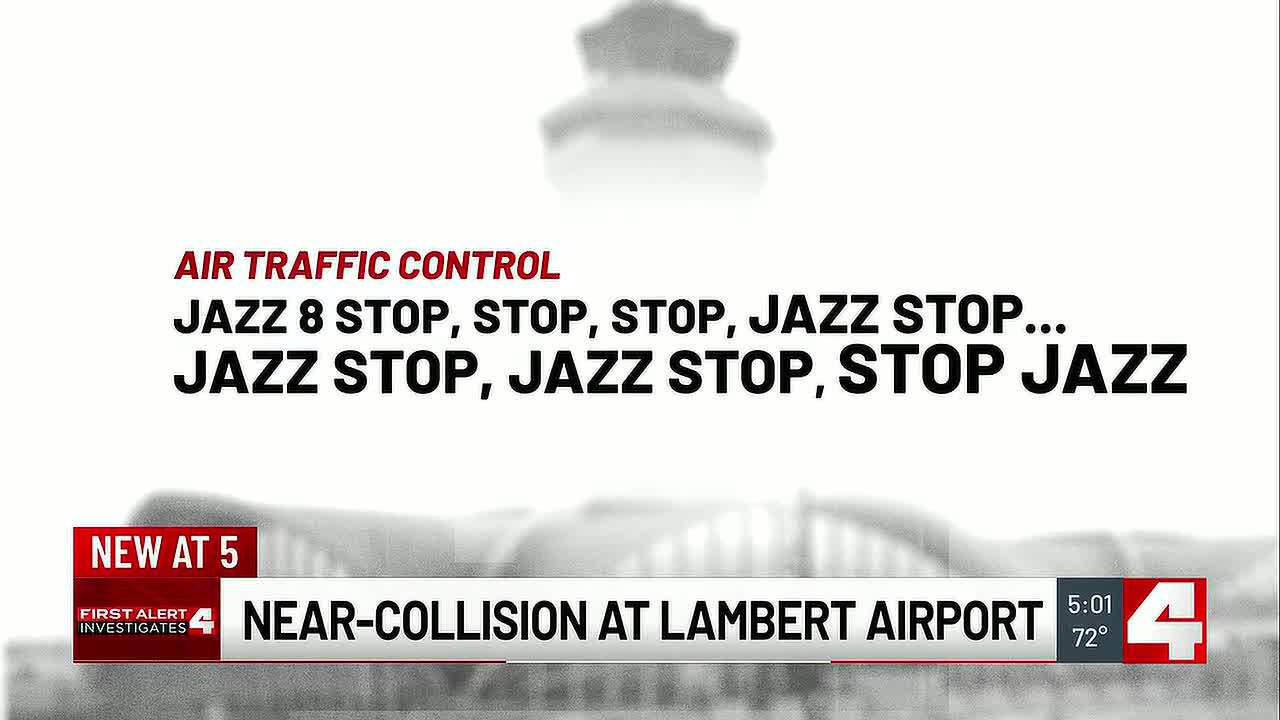 Near collision at St. Louis Lambert