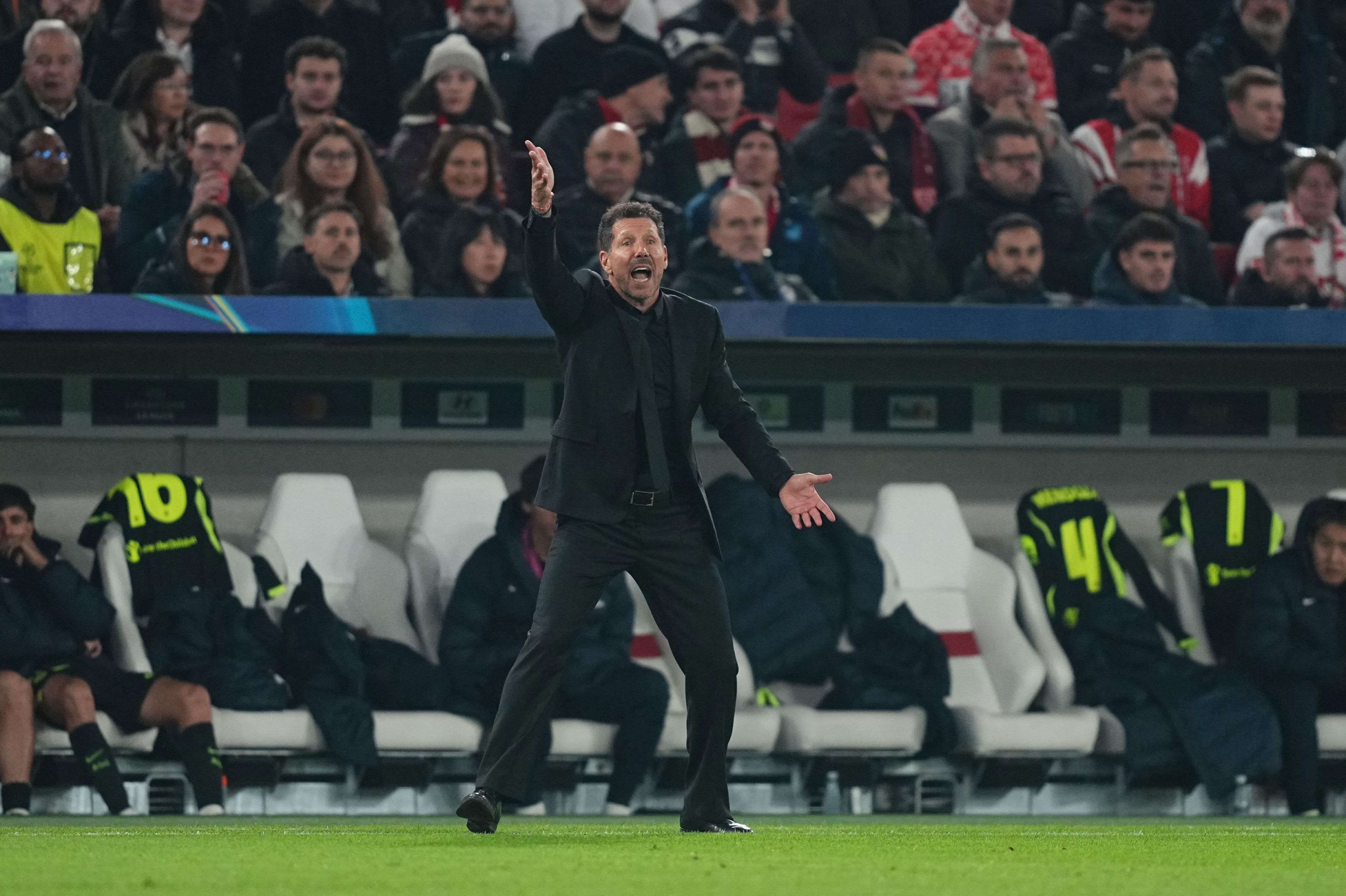 Diego Simeone praises very important Julián after Stuttgart draw