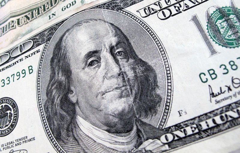 Dollar dips as traders wait on Fed; Aussie gains