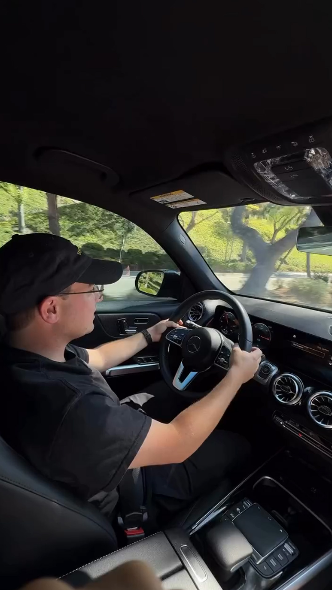 Why does an electric Mercedes EQB have paddle shifters?