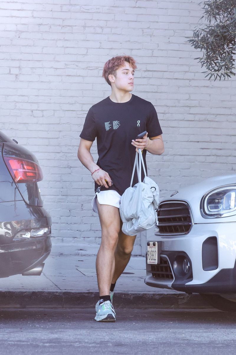 Knox Jolie-Pitt looks ripped after Muay Thai practice in Los Angeles ...