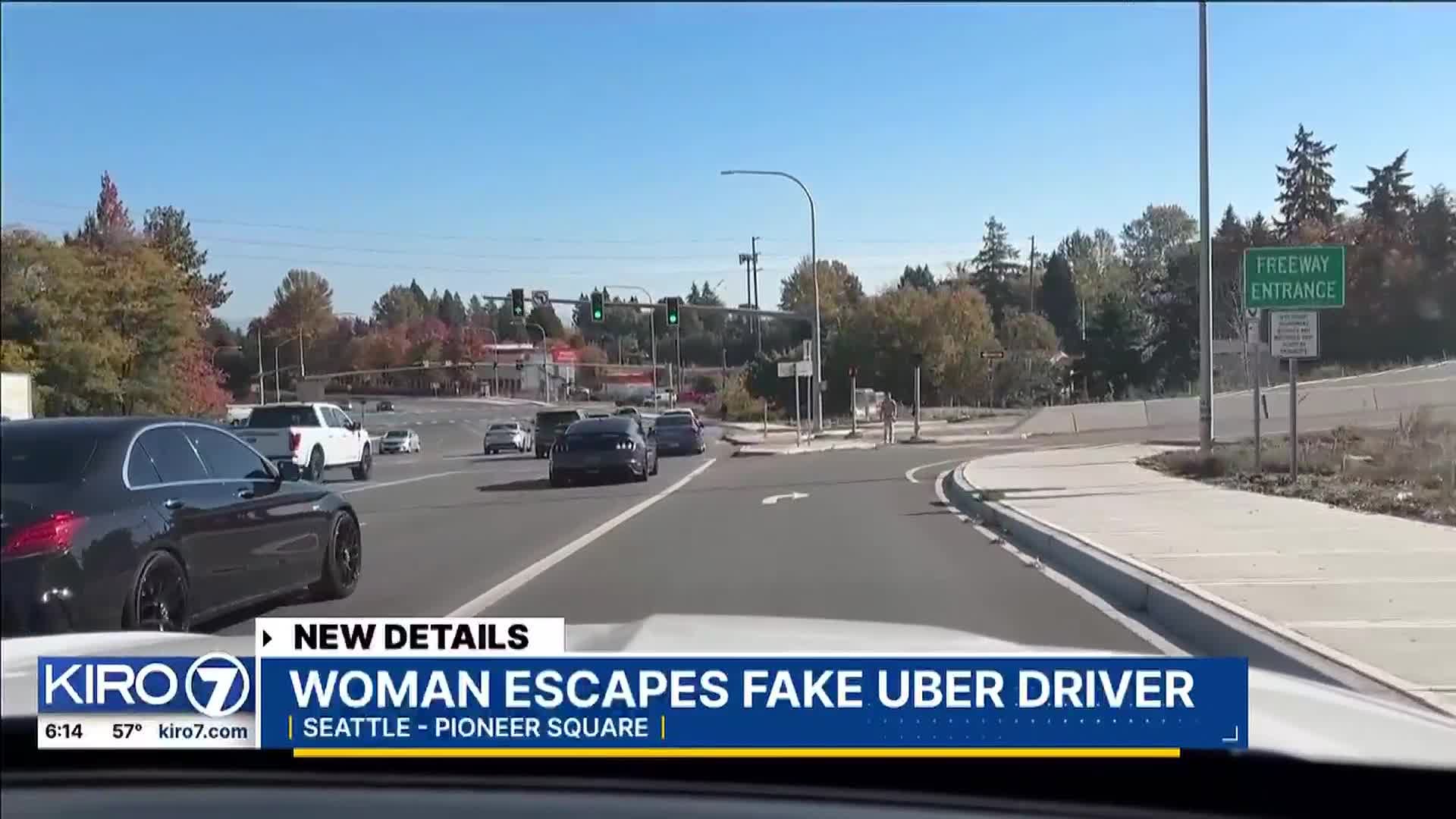 Seattle police says woman jumped out of fake Uber at red light; search ...