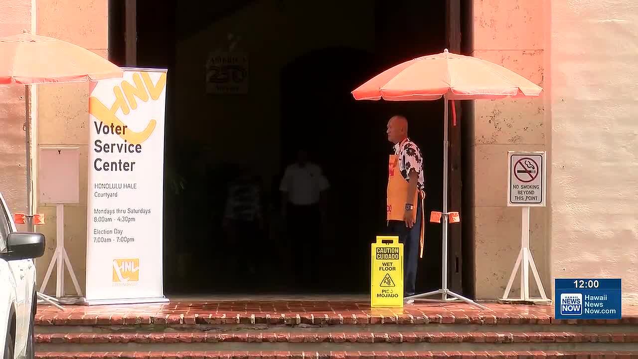 Honolulu voter service centers open for general election