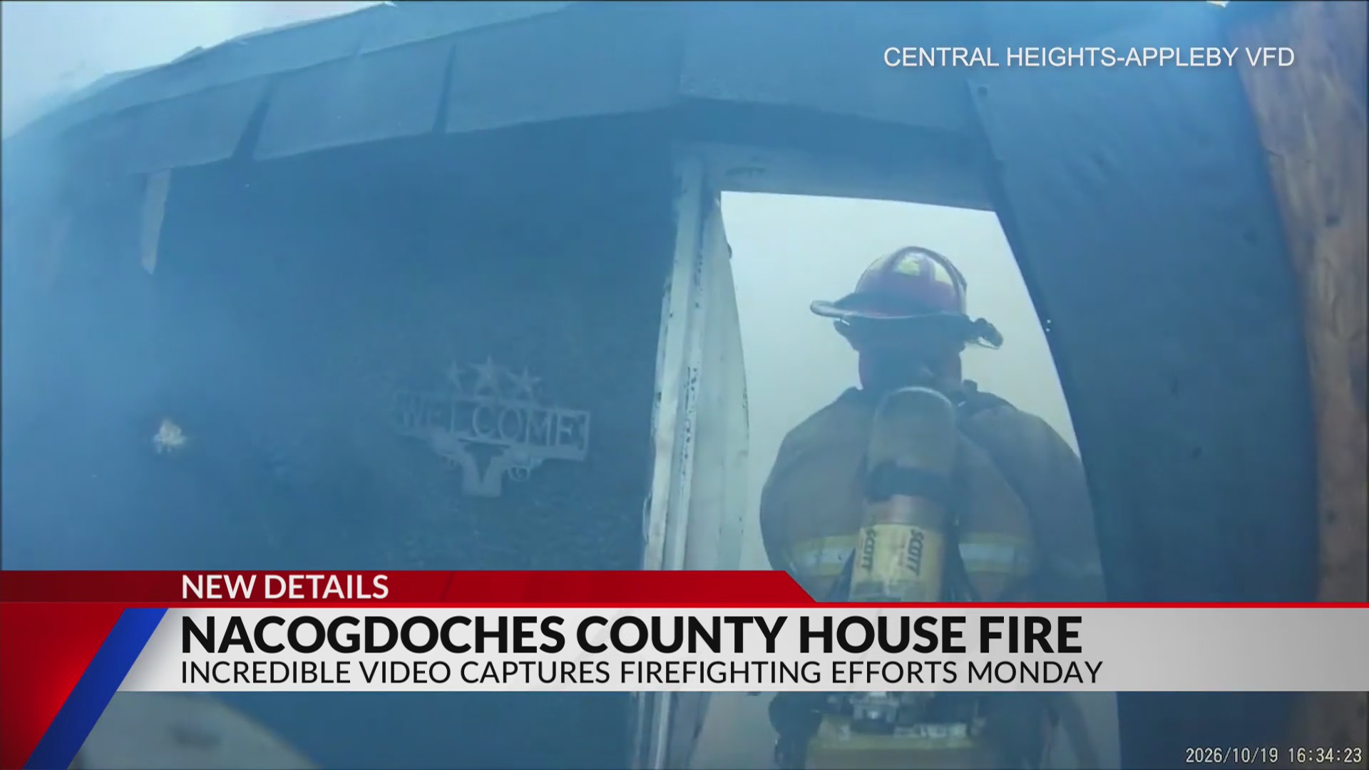 Nacogdoches house fire