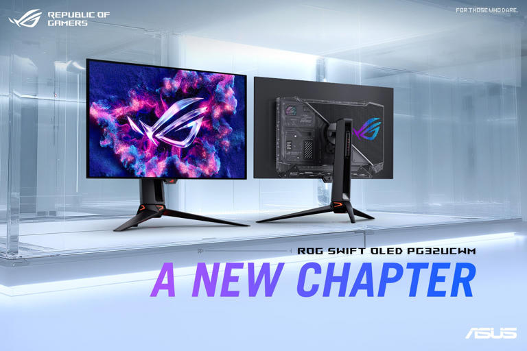 4K/240HzもFHD/480Hzも1台で! ASUS「ROG Swift OLED」新型有機ELモニター2機種