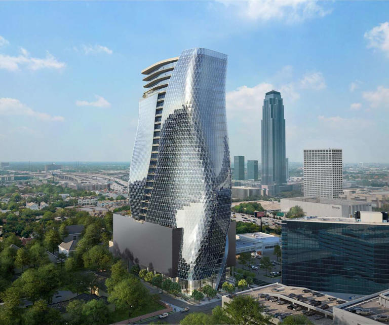 New snake-like tower could change Houston's Galleria skyline