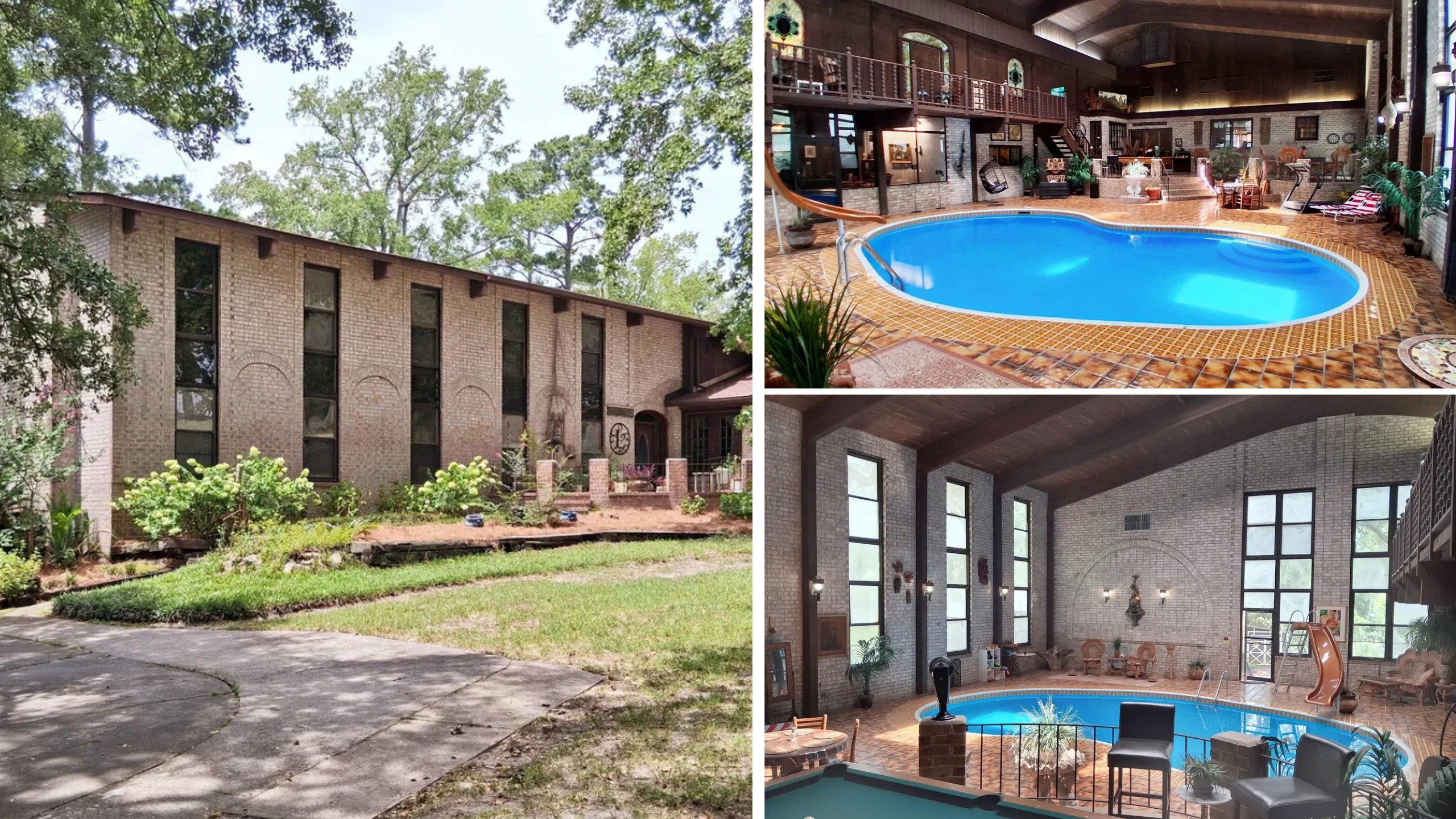 Inside a $1.2 million time capsule—complete with indoor pool and 3 kitchens