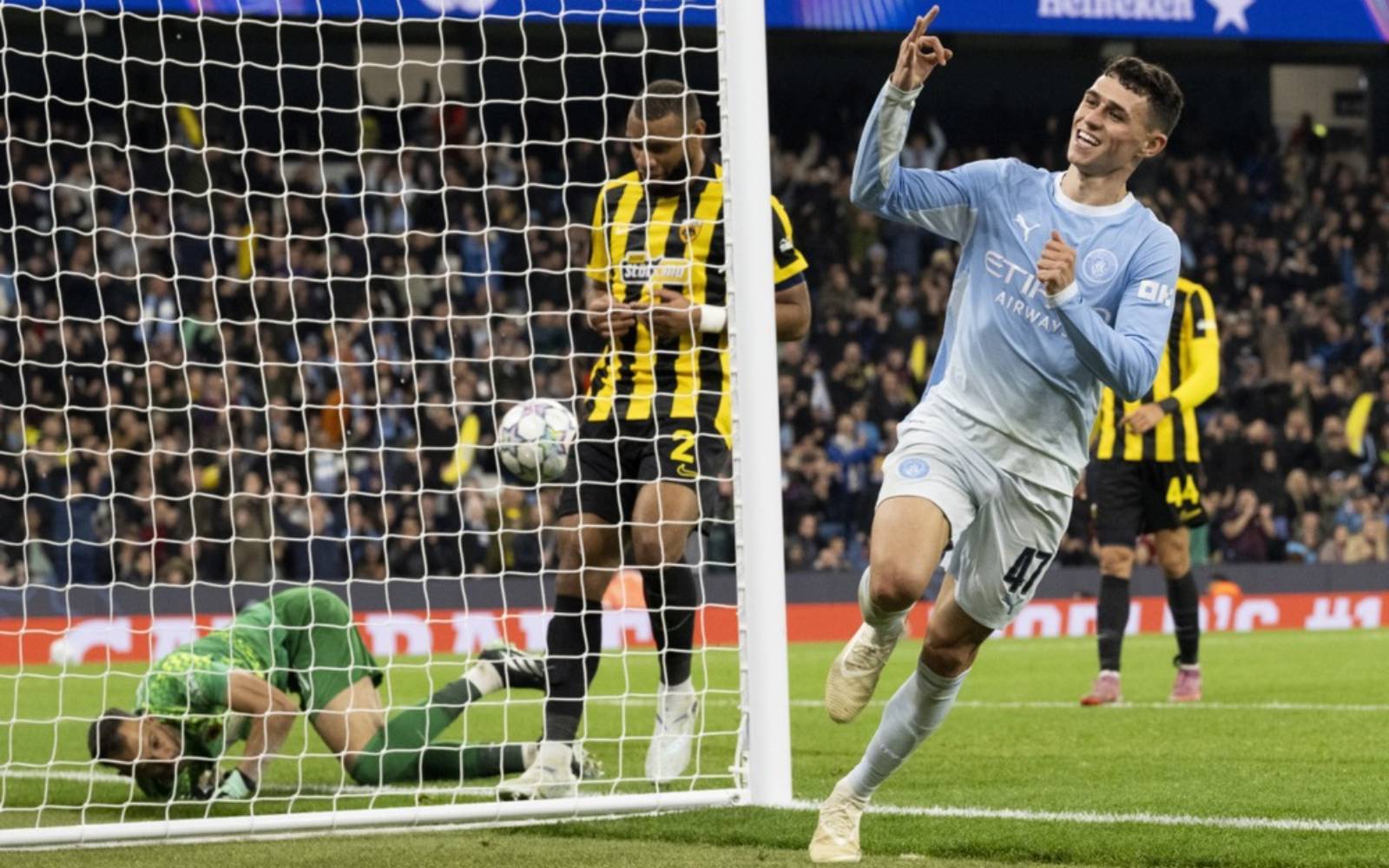 Foden’s hattrick fuels Man City’s rout of AEK Athens
