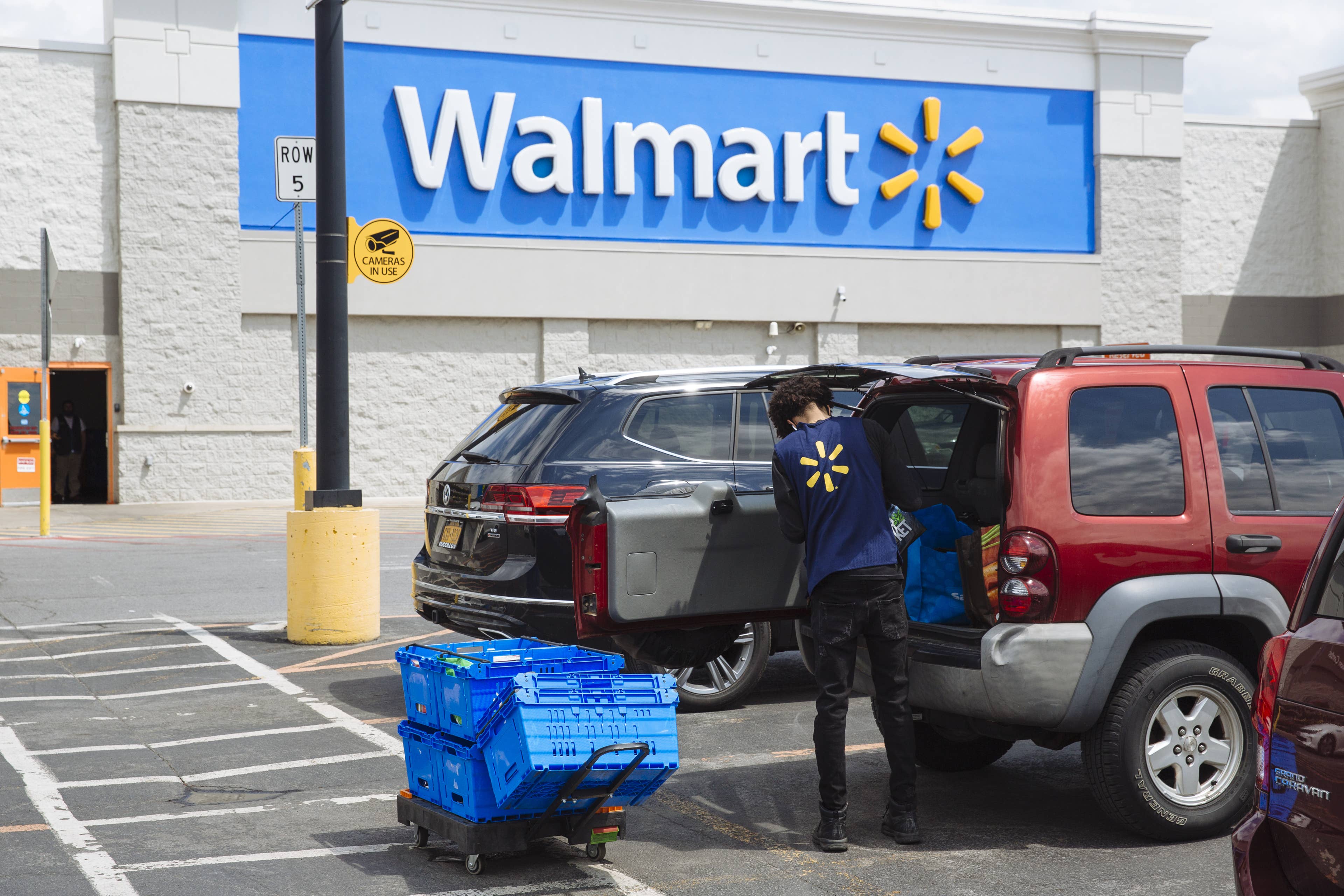 Walmart's cozy floral wingback chair is a grandmillennial dream, and it ...