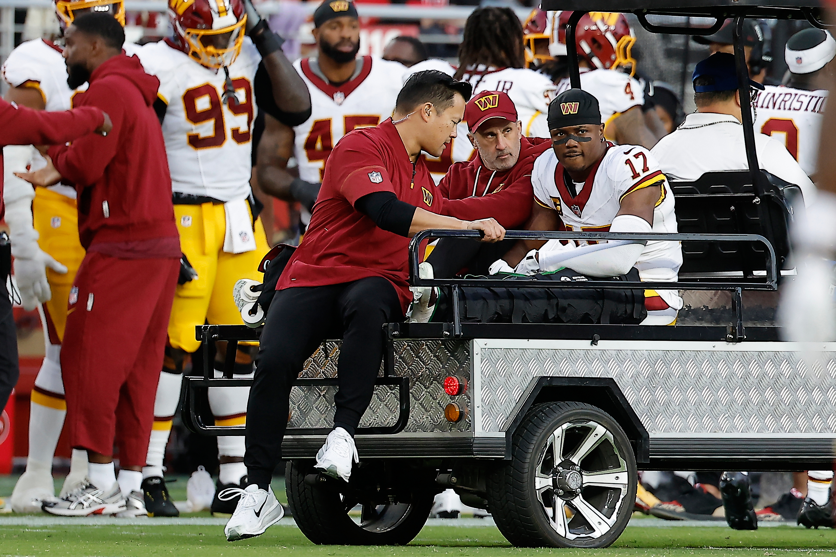 Terry McLaurin out for rest of season with torn patellar tendon