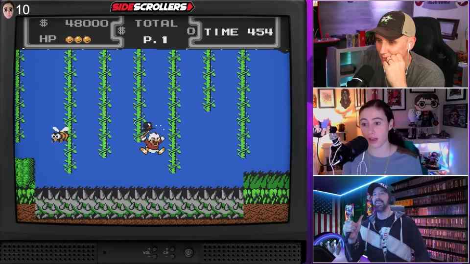I made her play the hardest NES game ever