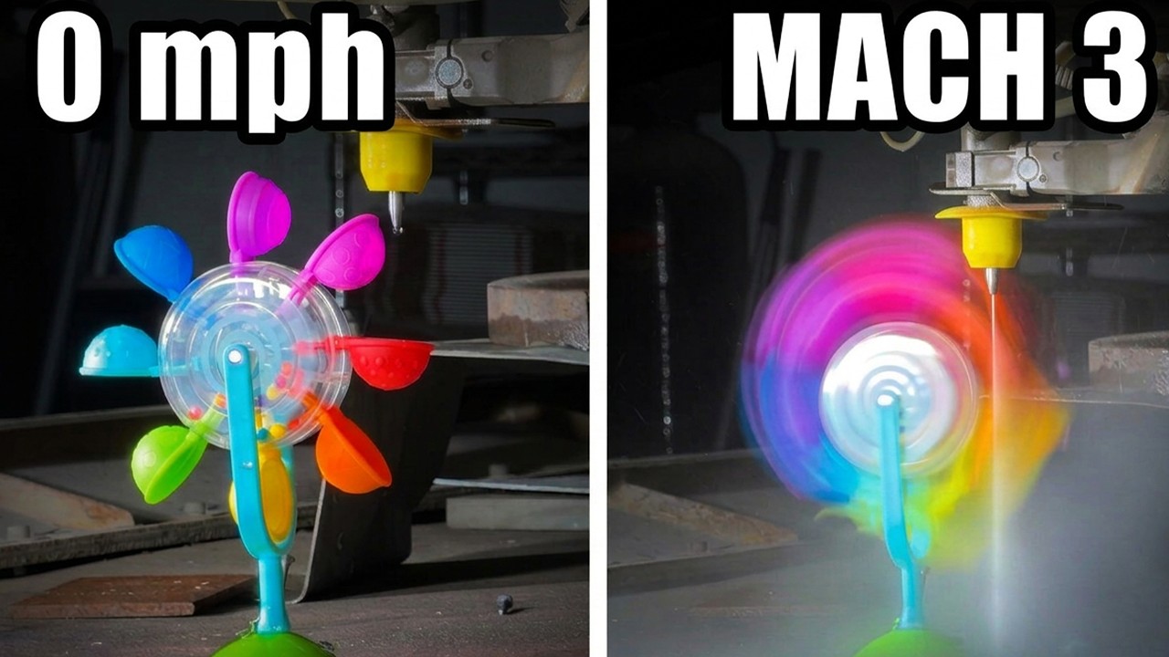 Spinning dangerous objects at dangerous speeds