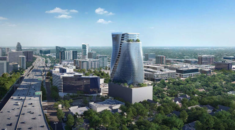New snake-like tower could change Houston's Galleria skyline