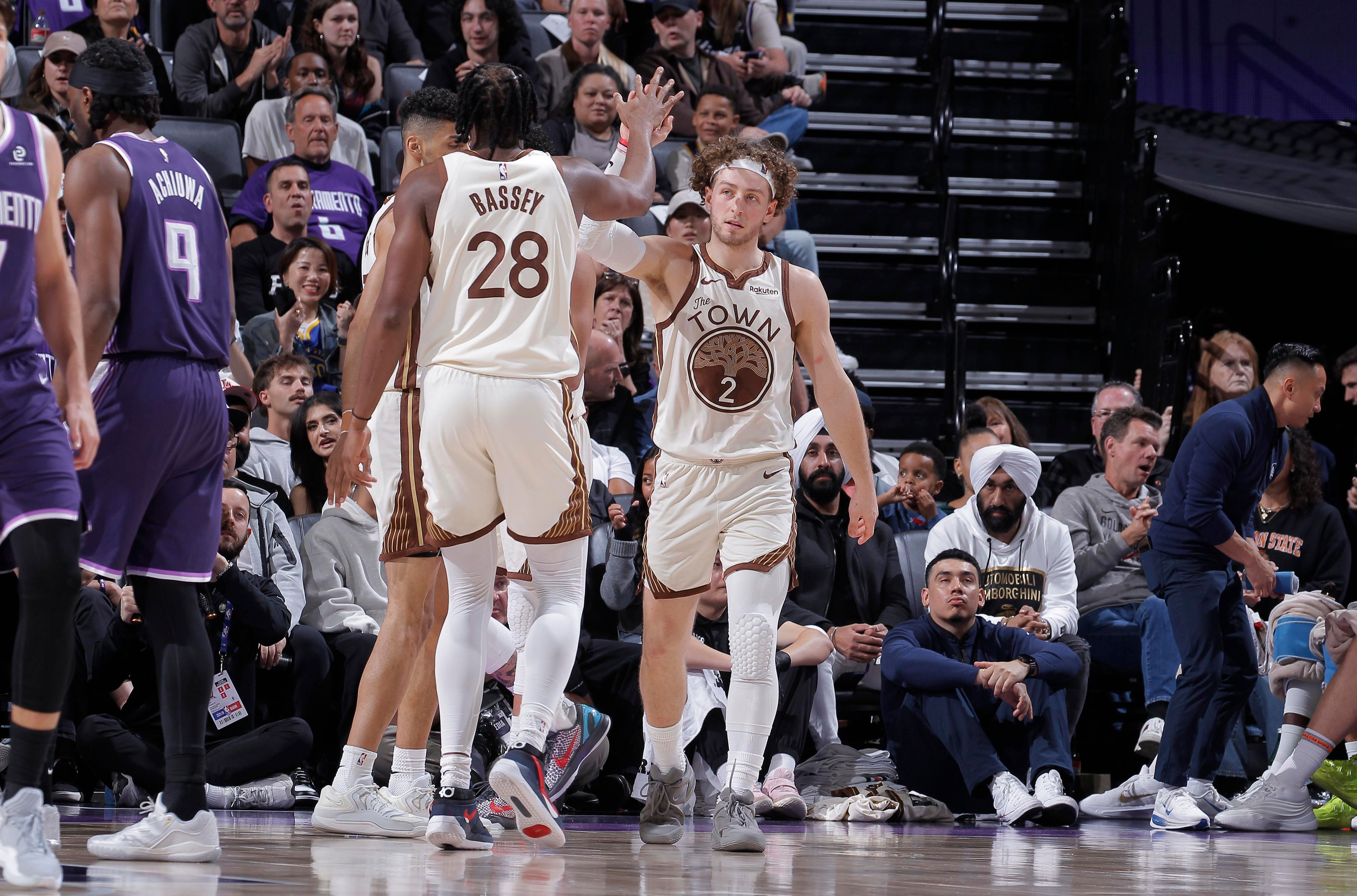 Brandin Podziemski, Charles Bassey questionable for Warriors vs. Lakers