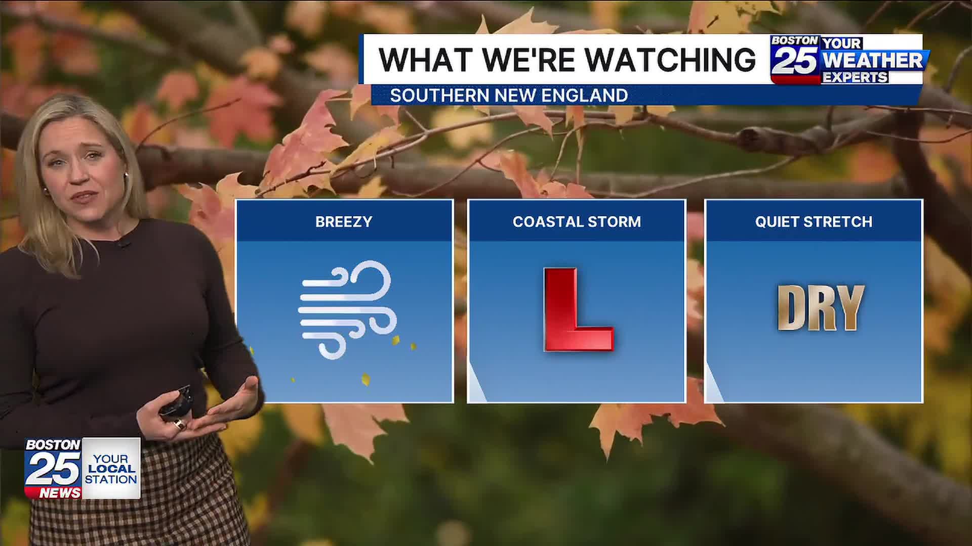 Distant nor’easter this week