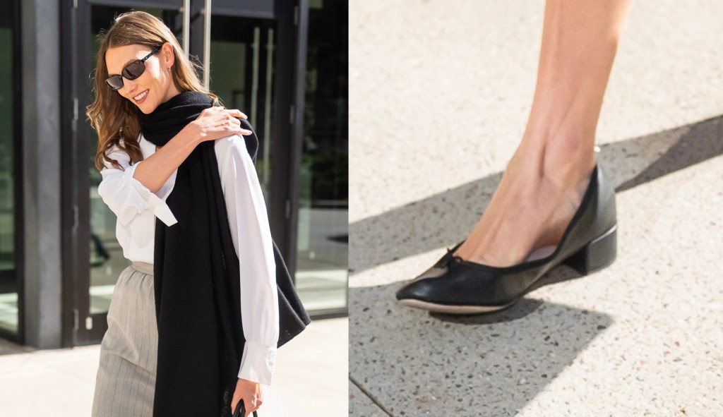 Karlie Kloss makes luxury ballet flats work on and off the red carpet