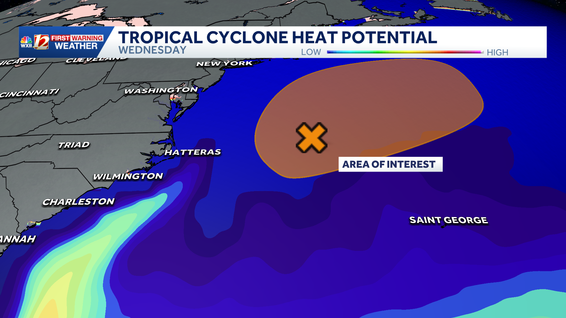 Post-tropical cyclone Josephine getting stronger off East Coast | Hurricane-force wind risk