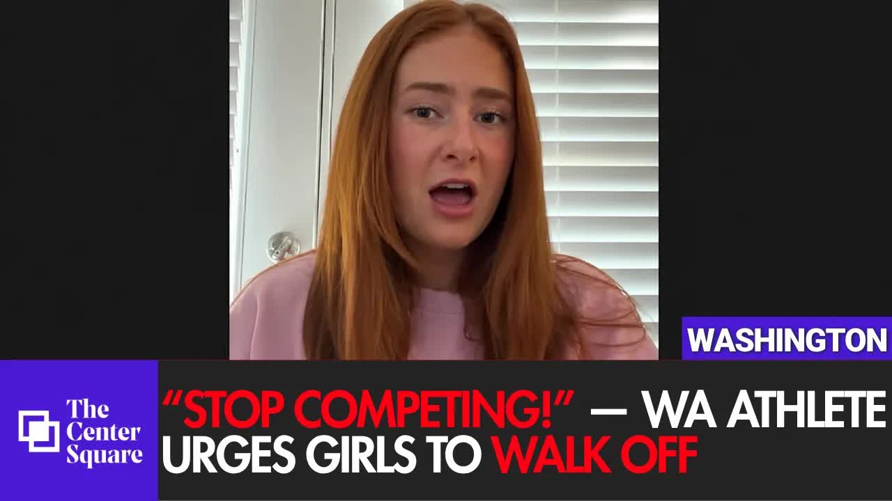 WA high school athlete urges girls to walk off over transgender sports ...