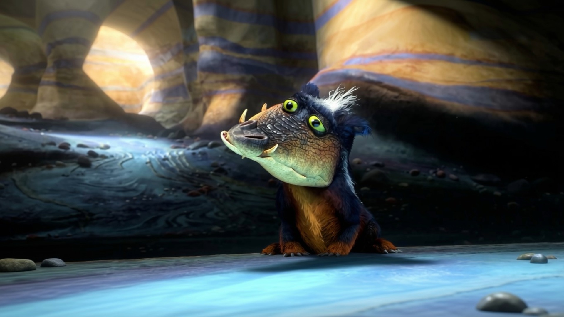 Gran gives a giant beast a name in The Croods (2013)