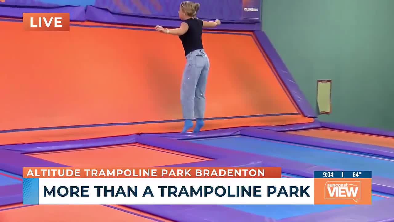 Jumping into all the fun at Altitude Trampoline Park in Bradenton