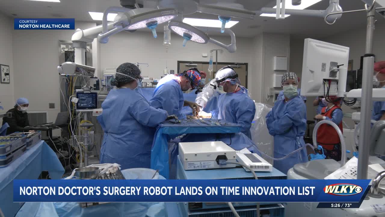 Louisville doctor's spine surgery robot lands him on Time's best ...