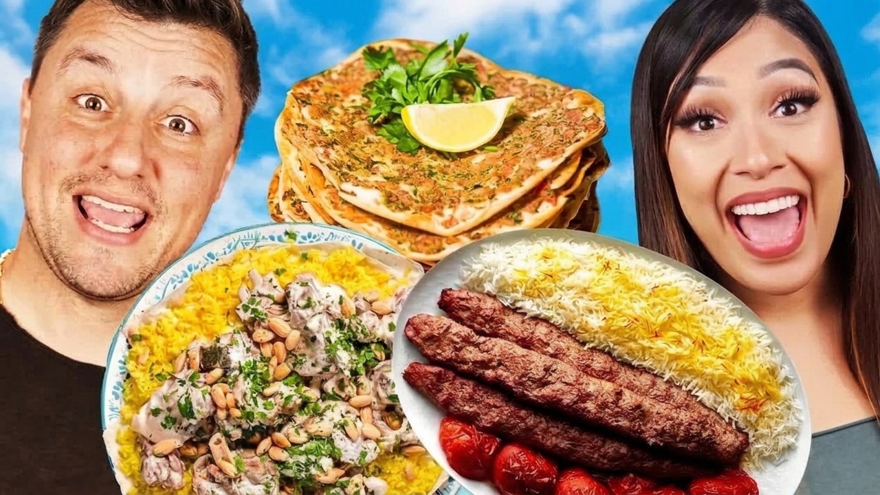 Americans try Middle Eastern dishes for the first time!