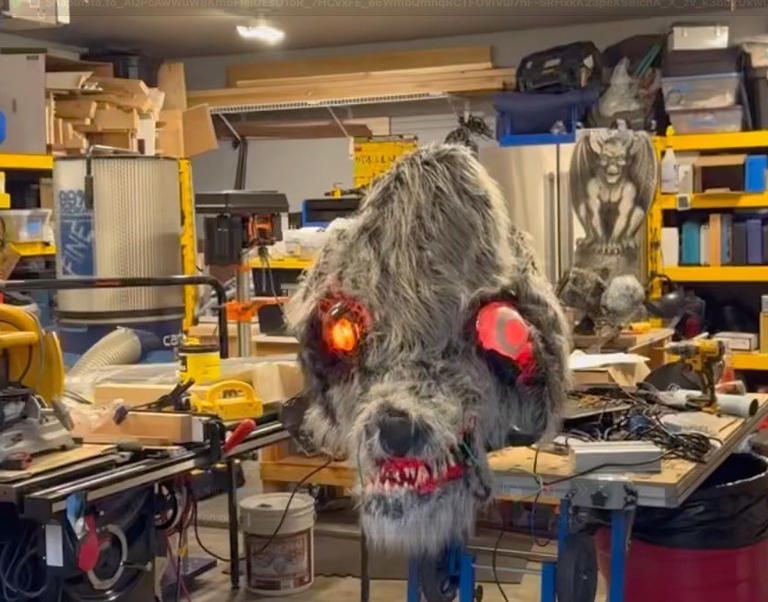 Massive 'Jimothy' Halloween display pops up on West Coast after viral ...