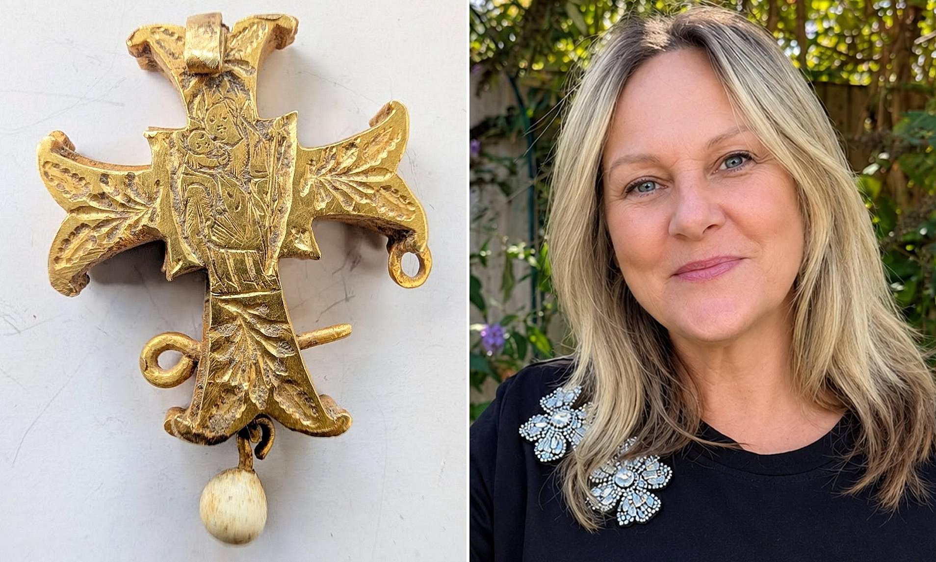 Cross? I was delighted! Metal detectorist finds £20,000 gold treasure ...
