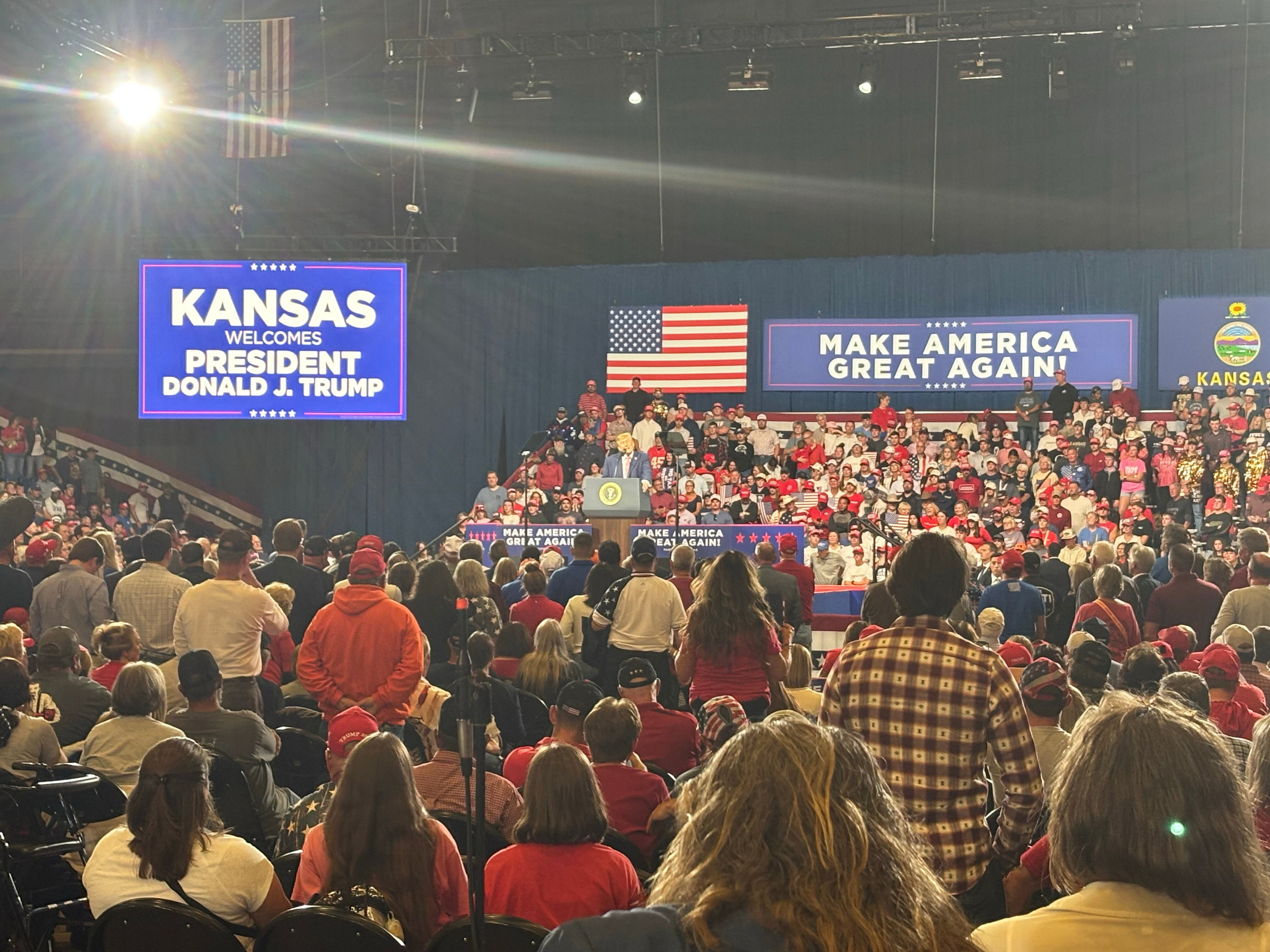 Kansas man arrested for threats against Trump after commenting on ...