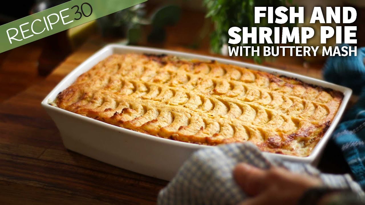 Fish and shrimp pie! The best meal you will eat all week!