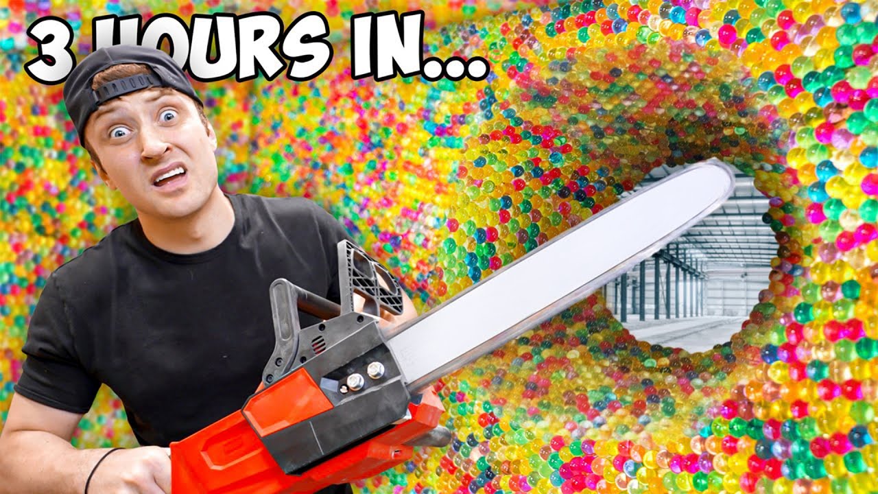 Trapped inside 100 layers of Orbeez