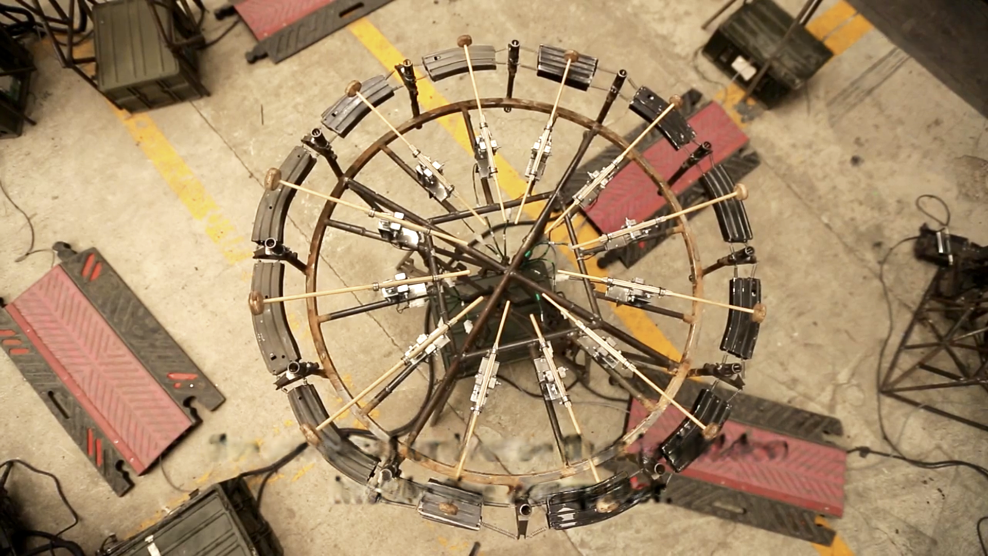 Turning weapons into instruments
