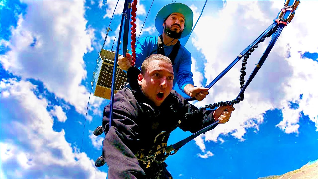 World's biggest rope swing w/ Matt Rife