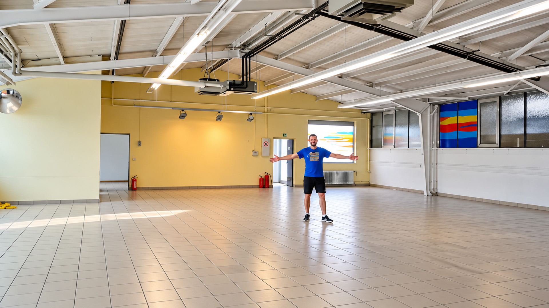 A first look inside the new automotive workshop
