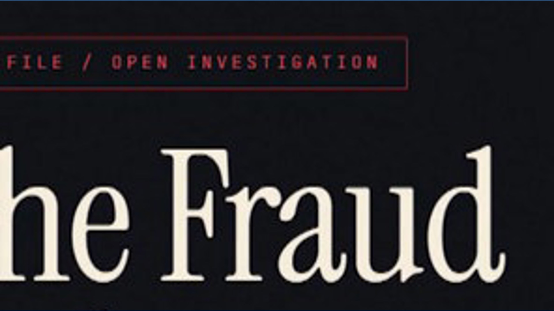 Trump to unveil program to pay for fraud tips